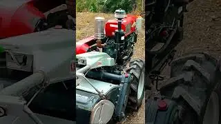 Kamco Super Diesel Di 12hp power tiller pudling on our garden #mykamco200 #viral #subscribe