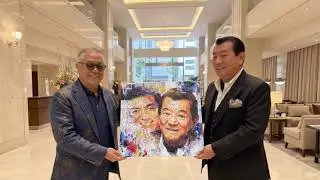 Carlos Kubo and Kayama Yuzo #pintura #arte #art #painting #o #pinturaacrilica #artista #pinturas