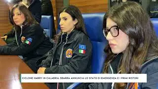 CICLONE HARRY IN CALABRIA: SBARRA ANNUNCIA LO STATO DI EMERGENZA E I PRIMI RISTORI