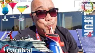 THE CARNIVAL RADIANCE BAR CRAWL - TIDES BAR VS. RED FROG RUM BAR VS. MAIN ATRIUM BAR - CRUISE DRINKS
