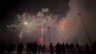 Spectacle du 9 décembre 2023 Hombourg-Haut / France Pyrotechnie