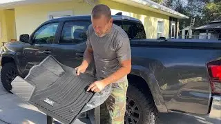 3W TPE Laser Measured Floor Mats Review | Toyota Tacoma Mod Upgrade
