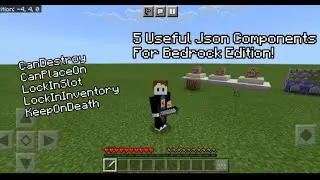 Useful JSON Components for Map Making (Bedrock)