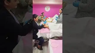 Facial Training #medicalfacial #shorts #skincare