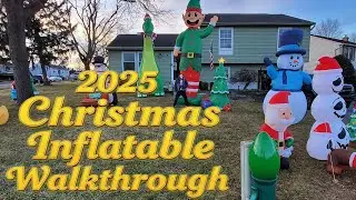 2025 Christmas Inflatable Walkthrough   #inflatable #christmas #christmasdecorations #christmas2025