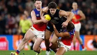 George Hewett - AFL 2025 Round 18 Highlights - Carlton vs Brisbane Lions
