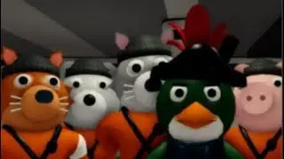 Found gasoline and helped Archie ( piggy battle )