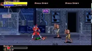 Super Final Fight GOLD - Don Drago plays Stage 1 with altered M. Bison/Vega (Dictator)