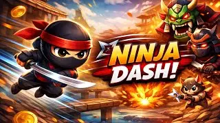 🔥 Ninja Dash Gameplay | Fast Action Ninja Game 🥷⚔️