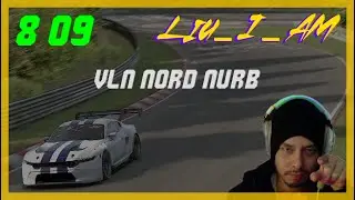 Mustang GT3 VLN layout HotLap 8:09 ... #iRacing #Liu_I_AM  @Liu_I_AM