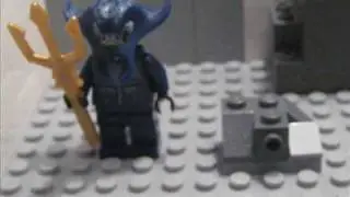 Building lego atlantis set 8073
