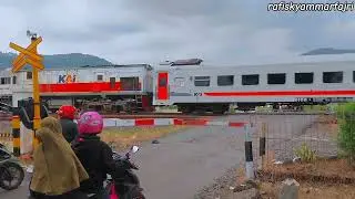 Palang Pintu Kereta Api | Level Crossing In Indonesia | Jan2026 | Ka Bangun Karta,Ka Argo Dwi Pangga