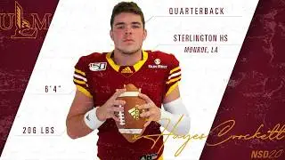 2020 ULM FOOTBALL RECRUITING CLASS - Hayes Crockett