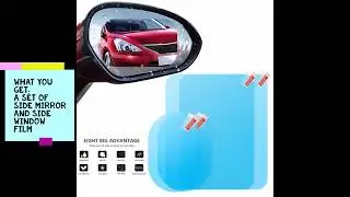 Anti Rain/Anti Fog Screen Film For Rear view Mirror and Side Glass Window