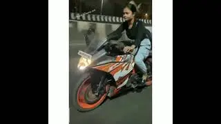 New girl attitude ktm bike ride on city ||#ktm lover##high speed ktm #bike rider