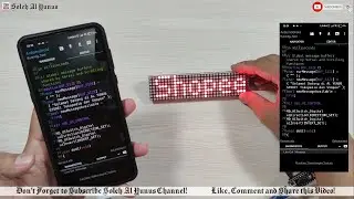 Creating a Running Text Arduino Using a Smartphone is Easy! | Guaranteed!