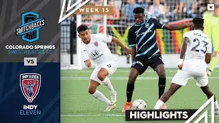 Colorado Springs Switchbacks FC vs. Indy Eleven - Game Highlights | 06-18-2022