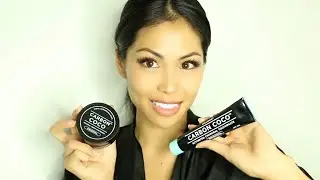 Carbon Coco Activated Charcoal Teeth Whitening Kit Review/Demo