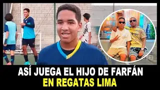 &iexcl;Atento Juan Reynoso! As&iacute; juega el hijo de Jefferson Farf&aacute;n, la 'Foquita' Junior