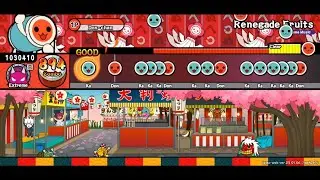[太鼓の達人 創作譜面] Renegade Fruits / t+pazolite 「SOUND VOLTEX」より