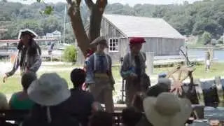 Mystic Seaport CT Pirate Show 07/16/2013