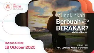 Ibadah Daring (Online) GKI Manyar 18 Oktober 2020