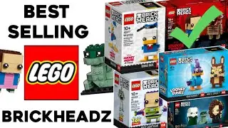 Самые продаваемые наборы LEGO Brickheadz 2022 года (за последние 6 месяцев) &mdash; LEGO Investing 2022