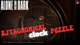 How to Solve Astronomical Clock Puzzle  Alone in the Dark (Chapter 2) Hungster Gaming