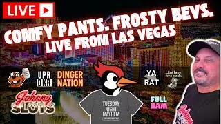 Surprise Live from Caesars Las Vegas! JohnnySlots is live!