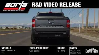 Borla Exhaust for 2022+ Ford Maverick 2.0L