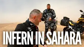 Ep9. Furtuna de NISIP în Deșert!! Momente dificile în Africa 🇲🇦