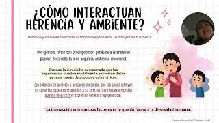 La herencia y el ambiente en el Desarrollo Humano - Miranda Unidad3 Actividad 1
