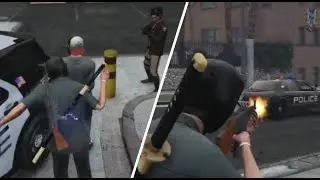 Chang Gang Save Garrett from The Cops in Little Seoul | GTA RP NoPixel