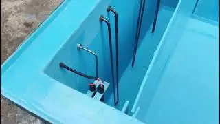 frp tank for pickling plating with heater and pump