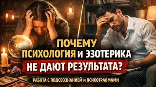 Почему психология и эзотерика не дают результата | Работа с подсознанием и психотравмами