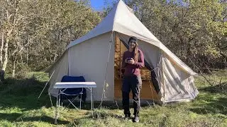 Je vous présente enfin ma tente !