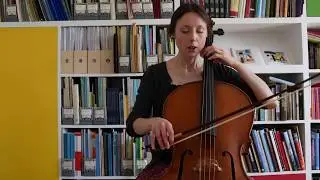 E minor melodic scale, 2 octaves (separate bows)