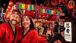 Samurai Restaurant Tokyo Review | The Ultimate Shinjuku Nightlife Experience