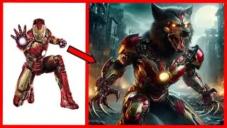 AVENGERS But WOLF 🐺🦸‍♂️ All Superheroes (Marvel & DC) in 2024 🔥Marvel DC Reforms