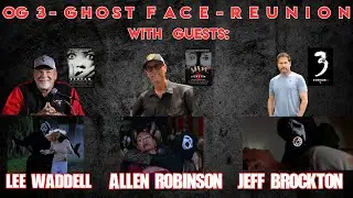 SCREAM - SCREAM 2 & SCREAM 3 **GHOST FACE REUNION** LIVE STREAM!