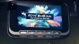 NEW Dash Cam! | Rove R2-4k DUAL Dash Cam Front Camera Installation Guide