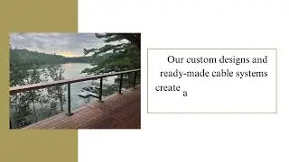 Premium Architectural Cable Railing Solutions