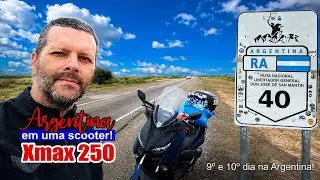 Como é viajar de Scooter na Argentina #mototurismo #scooter #ruta40 #cordilheiradosandes #xmax250