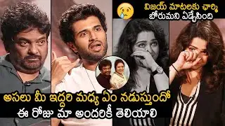 Charmee Interviews Vijay Deverakonda And Puri Jagannadh | Liger Interview Promo | News Buzz