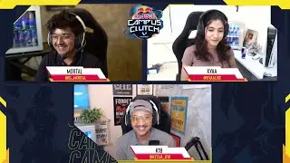 MortaL , Xyaa and K18 Interview | Red Bull Campus Clutch India Finals