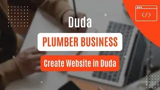 How to Create Website in Duda for Plumber Business ✅ Duda Website Builder Tutorial