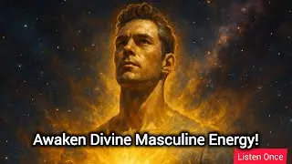 He Radiates Power Without Saying a Word ◆ Divine Masculine Awakening Subliminal (1 Listen)