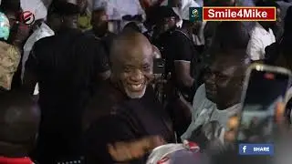 The moment Hopson Adorye , Captain Smart Storms Mahama House to Jubilant + Full Acceptance Speech