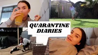 SPEND A MORNING WITH ME IN QUARANTINE! // TRYING TO STAY PRODUCTIVE | Adina May