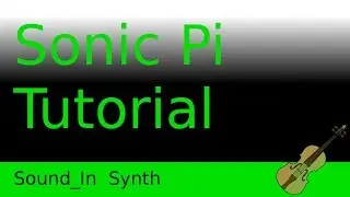 How to use the Sound_in Synth for Vocal Processing - Sonic Pi Tutorial